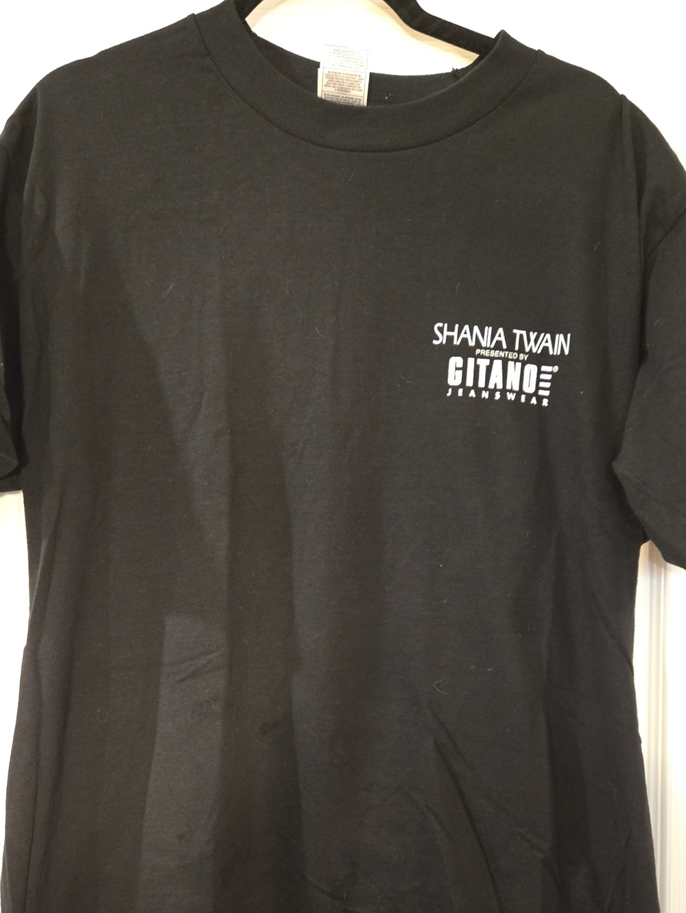 Vintage 1998 Shania Twain Concert Tour T-Shirt - Gitano Jeanswear - XL